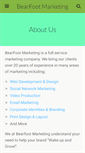 Mobile Screenshot of bearfootmarketing.com